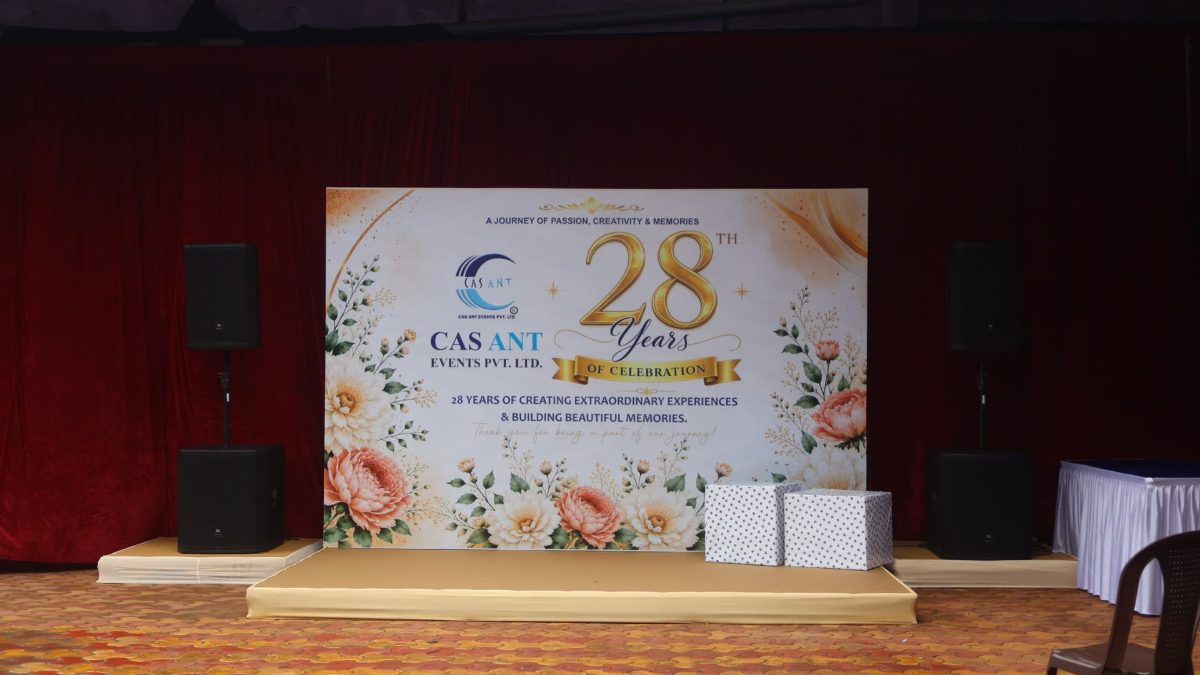28 Years of Creating Experiences.
28 Years of Passion, Precision & Production.
Celebrating the Journey of Casant Events.